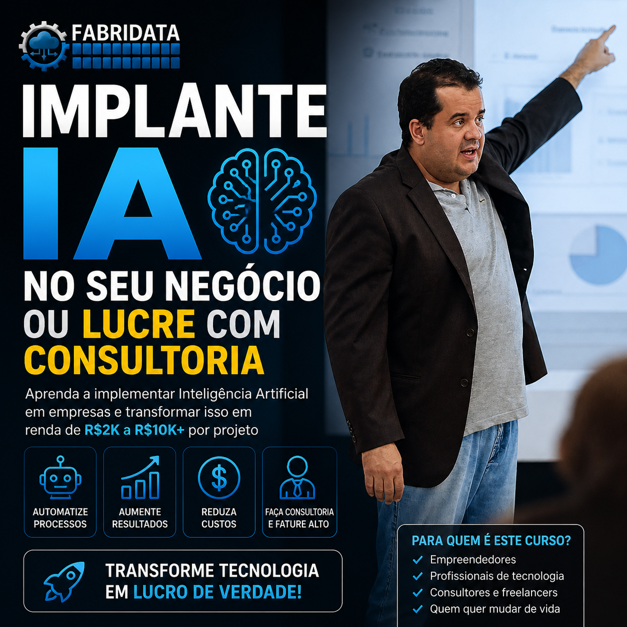 Curso Online Implantação de IA nas Empresas