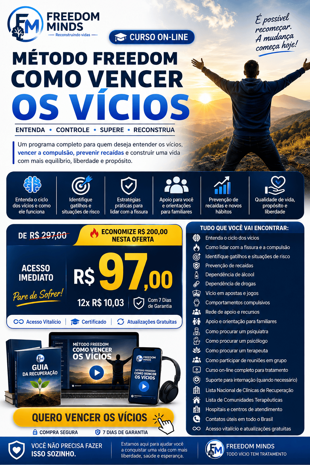 Freedom Minds - Toda Adicción Tiene Tratamiento
