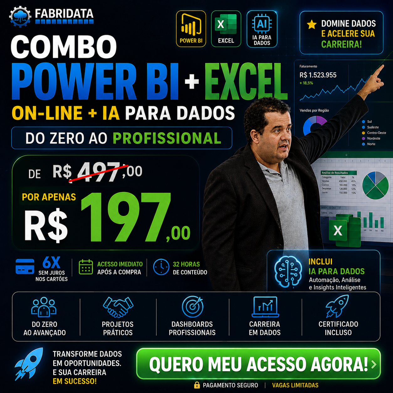 Curso Online Power BI Excel IA